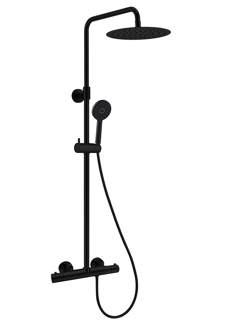 310104 На Крыше Душ Studio Черный M 250Mm Душевая Головка Noro  Черный 