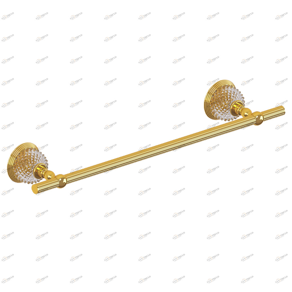 C47-508 C47-508 Настенный одинарный полотенцесушитель АЛМАЗНЫЙ КУПОЛ Cristal & Bronze DÔME DIAMANT 