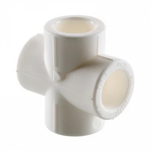 VTp.741.0.032 Фитинг полипропиленовый – крестовина Valtec 32 мм