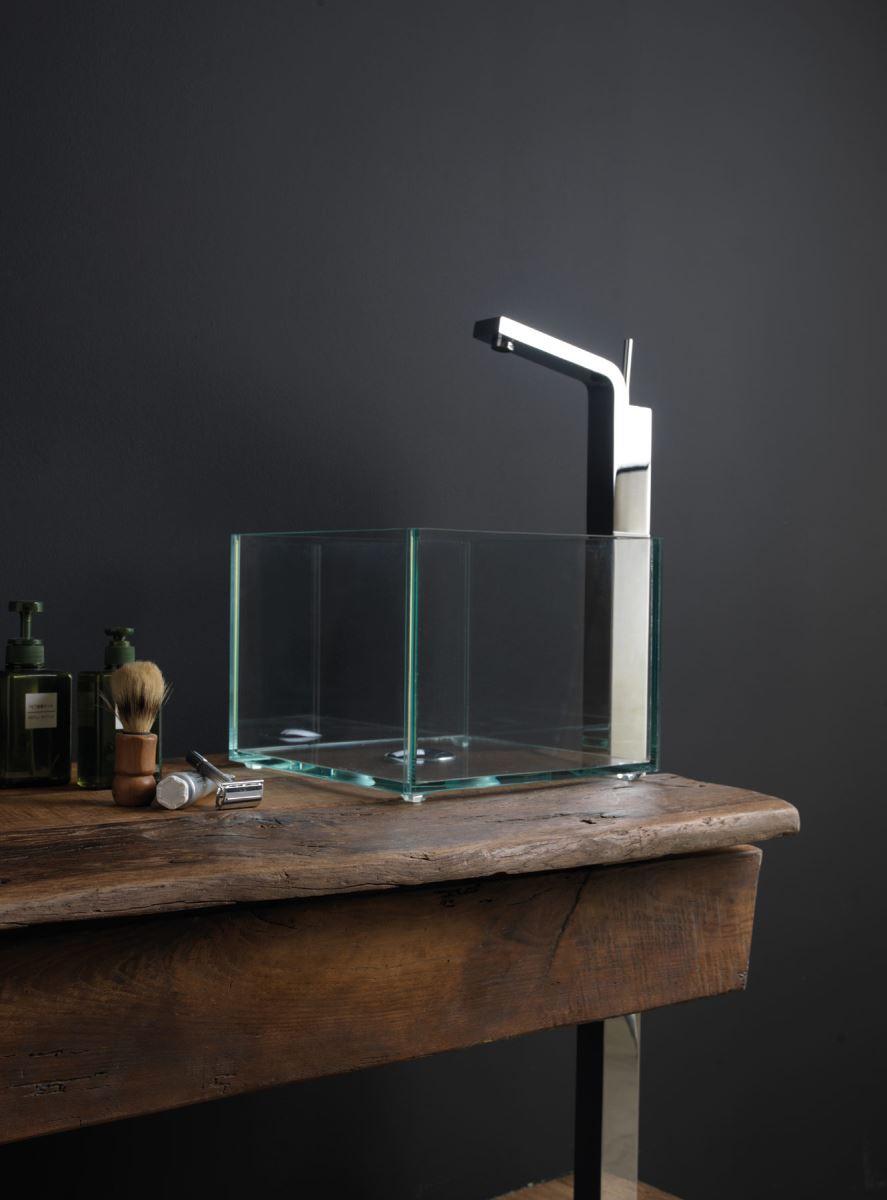 GLLA31 Накладная раковина на столешницу GSG CERAMIC GLASS - Вид №1