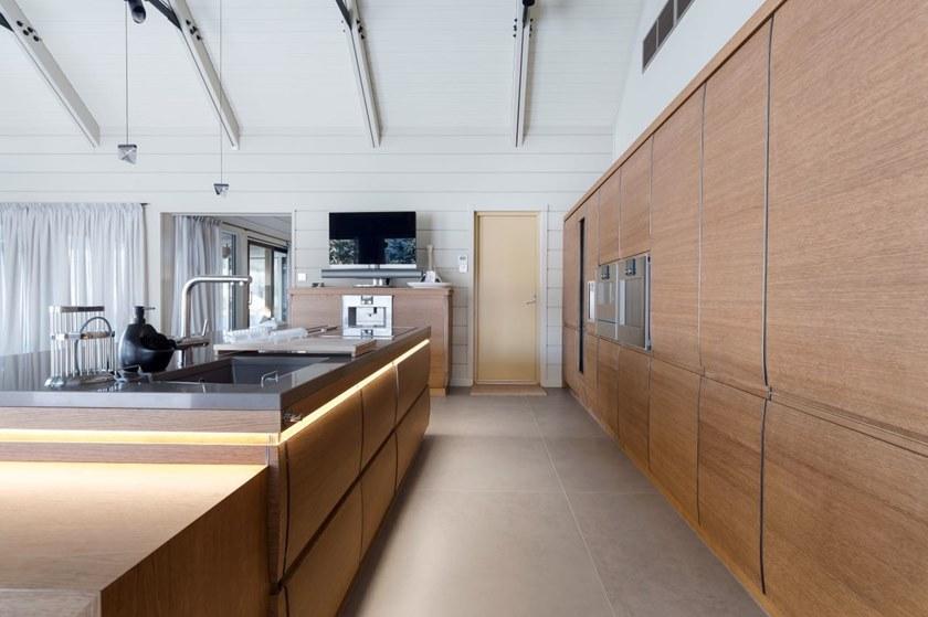 L'Ottocento Деревянная кухня с полуостровом Chronos sun-id-1404737 - Вид №6