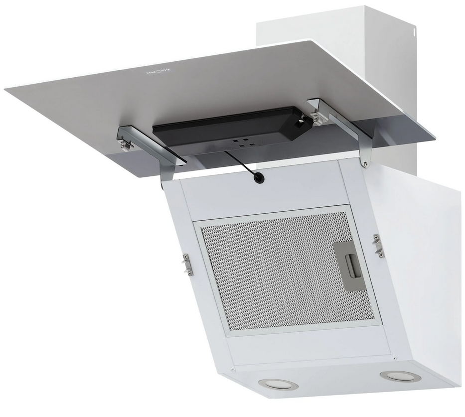 9195718 Вытяжка наклонная KRONA KRISTEN A 600 S белый/серебристый KRONA1 STDN-0016257 - Вид №11