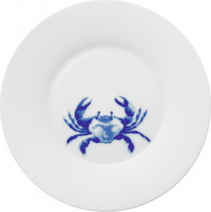 10577450 Hering Berlin Тарелка десертная Hering Berlin "Краб" "Океан" 18см Фарфор