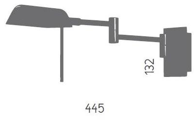 Aromas del Campo Настенный светильник из металла Leng A1087  - Вид №2