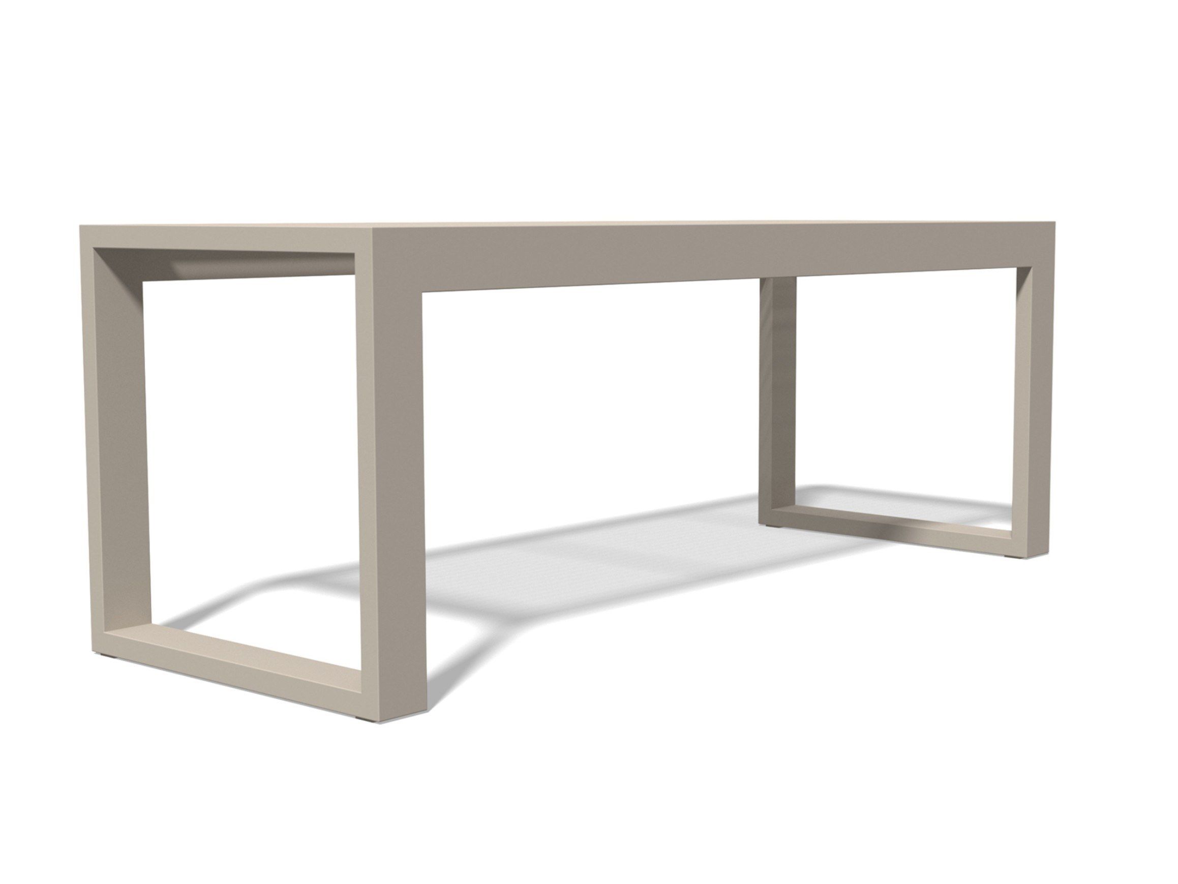 Прямоугольный стол из нержавеющей стали BENKERT BANKE Sicorum ARCH-00045787 - Вид №1