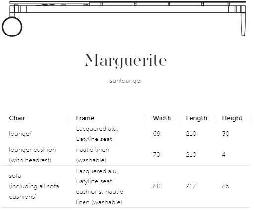 Joli Садовый диван трансформируемый из батилина® Marguerite sun-id-1383713 - Вид №3
