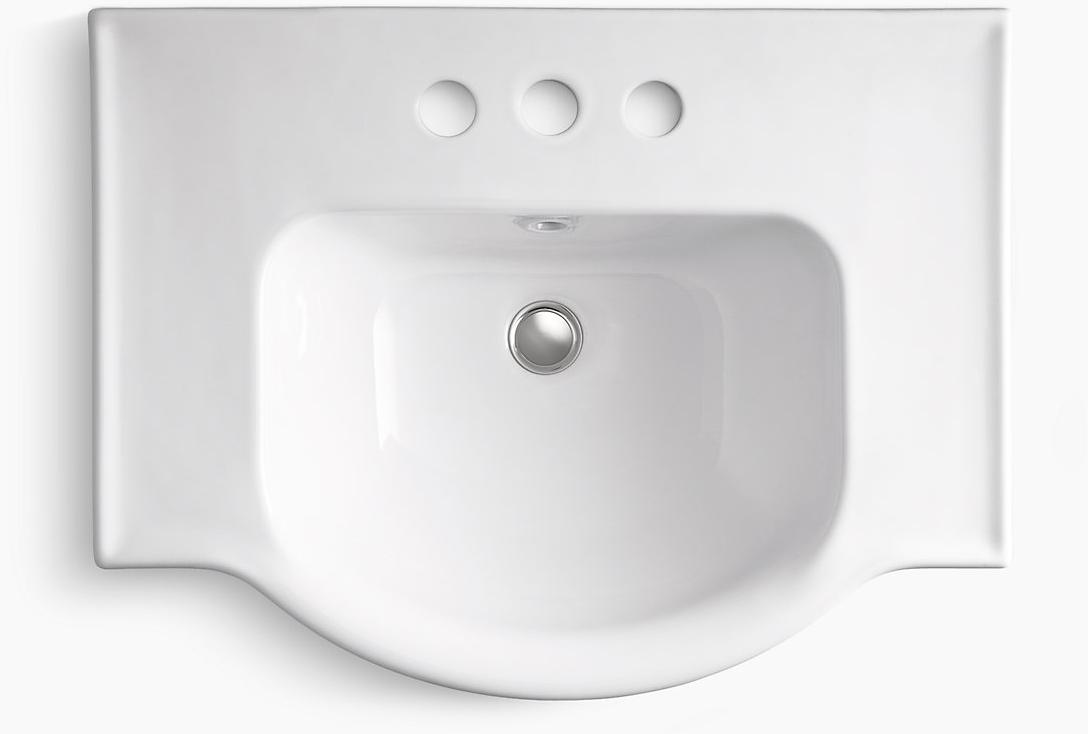 K-5266-4-0 Напольная раковина стоящая прямоугольная Kohler  - Вид №2