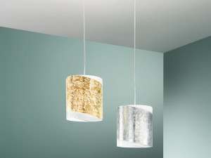 Стеклянный подвесной светильник