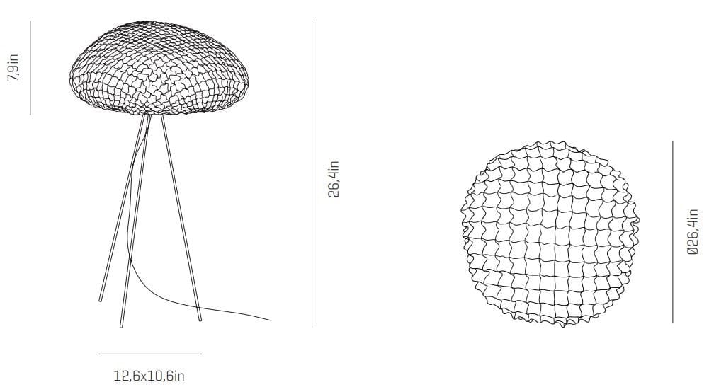 Светодиодная настольная лампа из нержавеющей стали A-Emotional Light Tati ARCH-00034616 - Вид №4