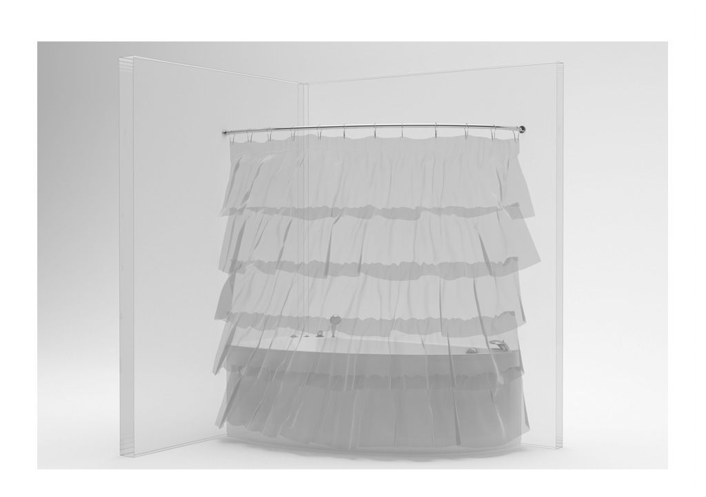 Карниз для ванны Aquanet Augusta полукруглый 170x90 00184640 - Вид №4