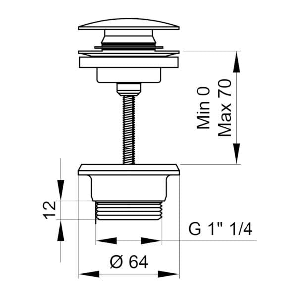 Раковина из нержавеющей стали для умывальника Ercos Stilox ARCH-00102190 - Вид №2