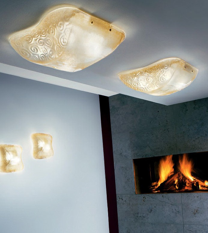 Sylcom 302 A.SAB amber потолочный светильник 91500 - Вид №1