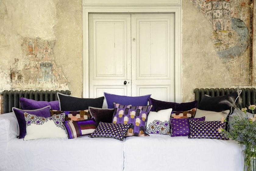 Élitis Шелковая подушка с рисунком sun-id-1399939 - Вид №3