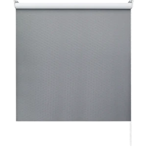 Штора рулонная блэкаут Ромб 180x175 см серая