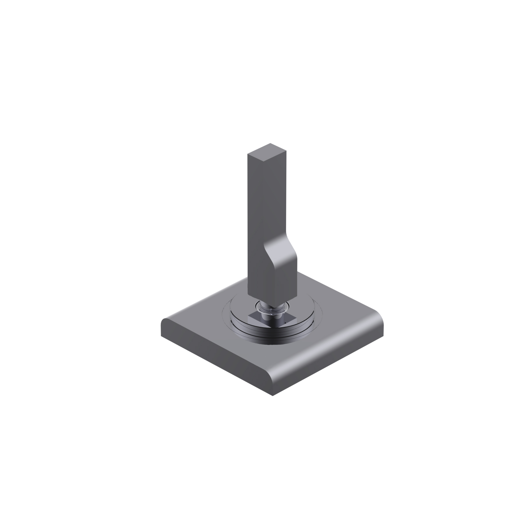 P0BA5006 Смеситель для раковины на столешницу, однорычажный Ritmonio Tetris