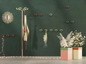 Manade Вешалка из крашеного металла Kobè