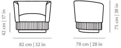 DOOQ Кресло с подлокотниками La folie sun-id-1473924 - Вид №6