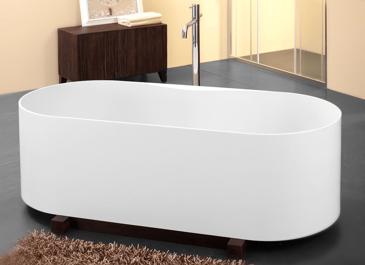 Ванна из искусственного камня Kerrock Soave 01012 хромотерапия Словения Kolpa-San  - Вид №1