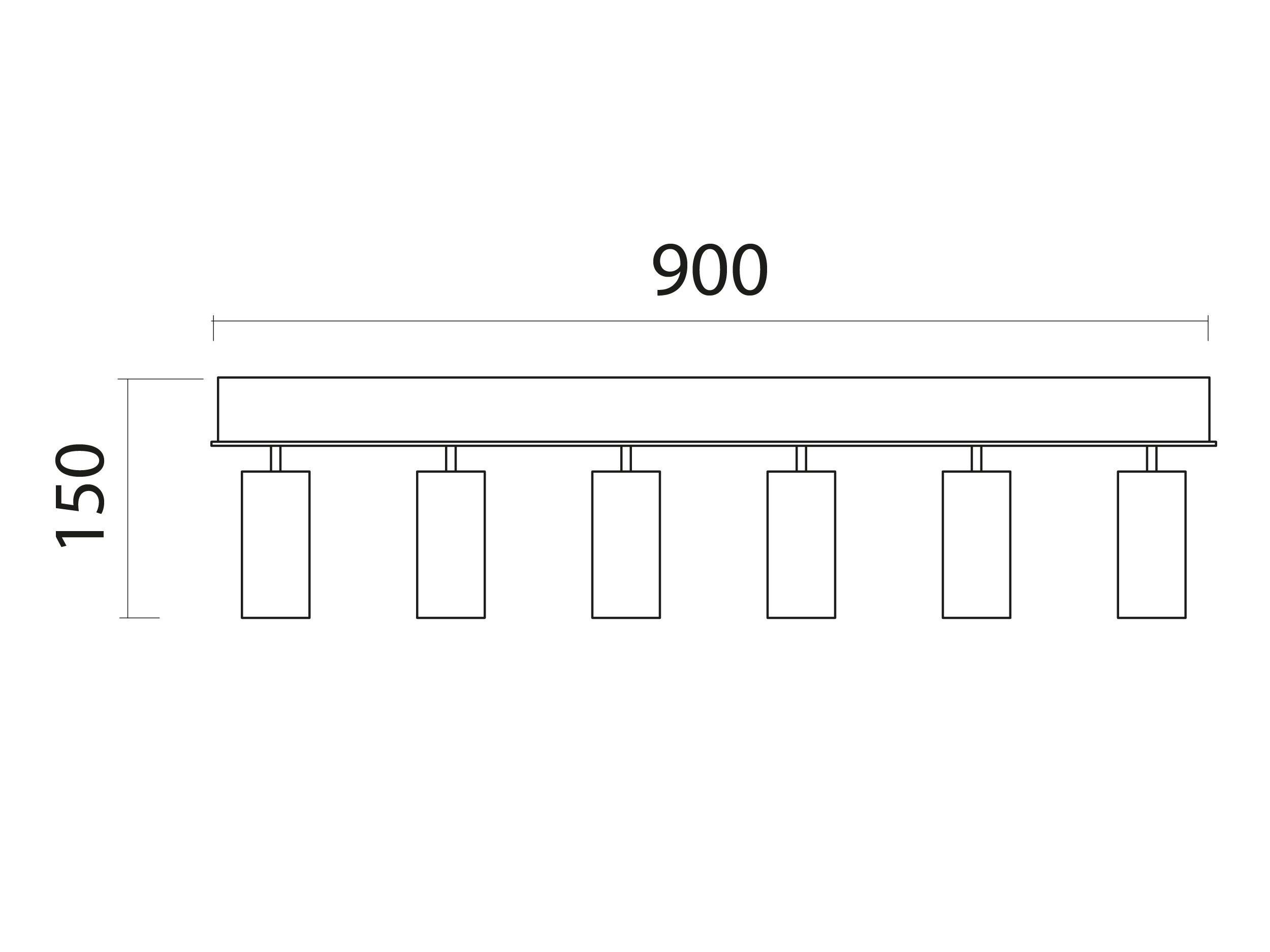 Несколько регулируемых потолочных прожекторов WayPoint форма ARCH-00139943 - Вид №11