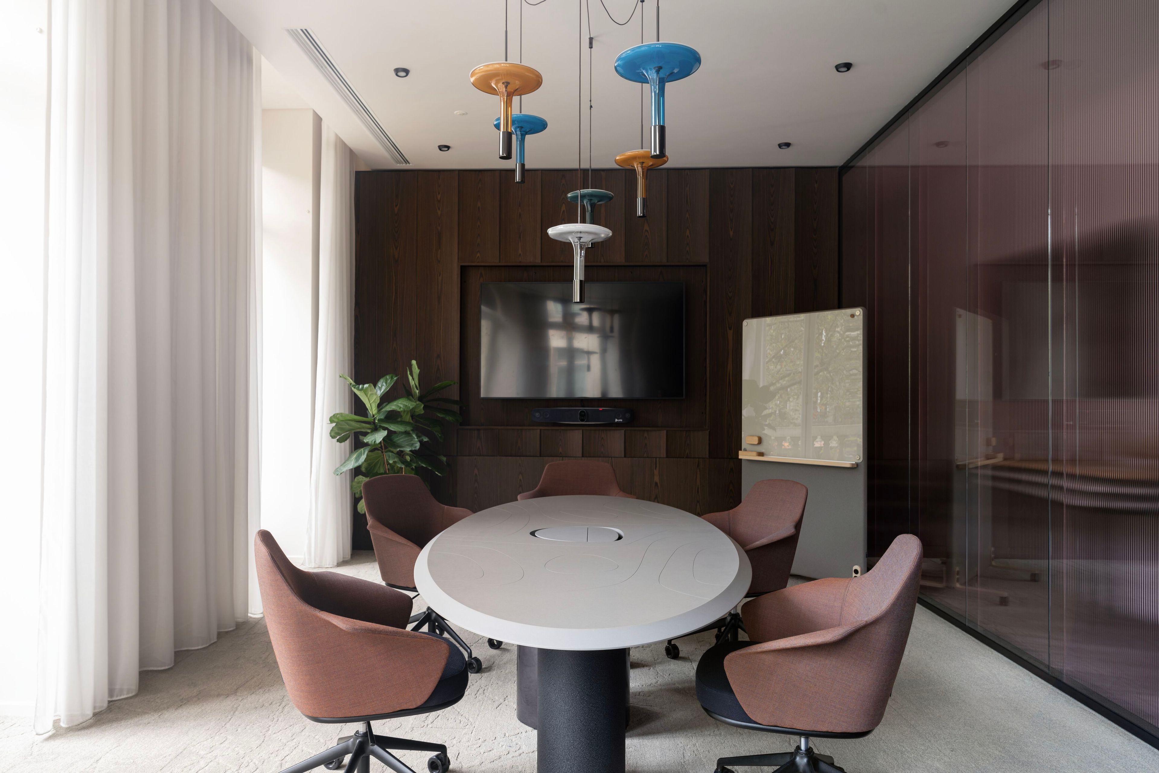 Овальный стол для совещаний из МДФ Cider Edition Monolithes ARCH-00089793 - Вид №5