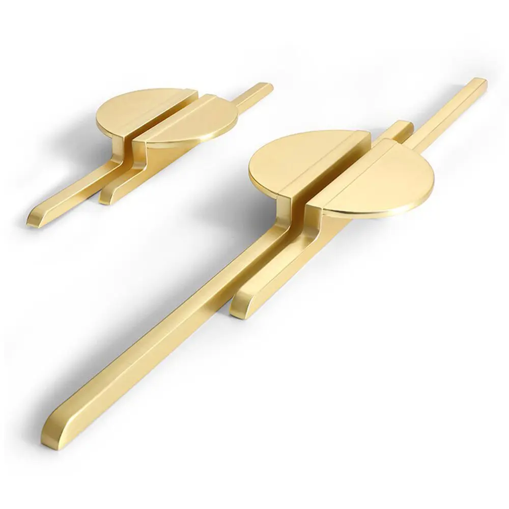 Мебельная ручка-профиль матовое золото 448 мм EDSON STLM-2212545