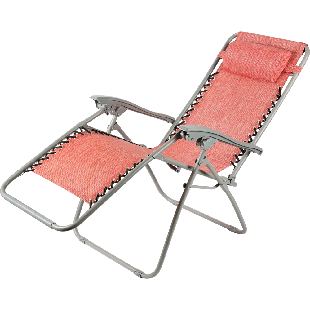 Шезлонг «Бриз», цвет красный GREENGARD STLM-2045286