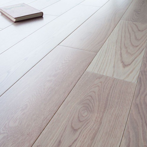 Массивная доска Magestik floor С покрытием Милк Дуб (Гладкая) 300-1800х125 мм MGK Magestic floor 2600300203 - Вид №1