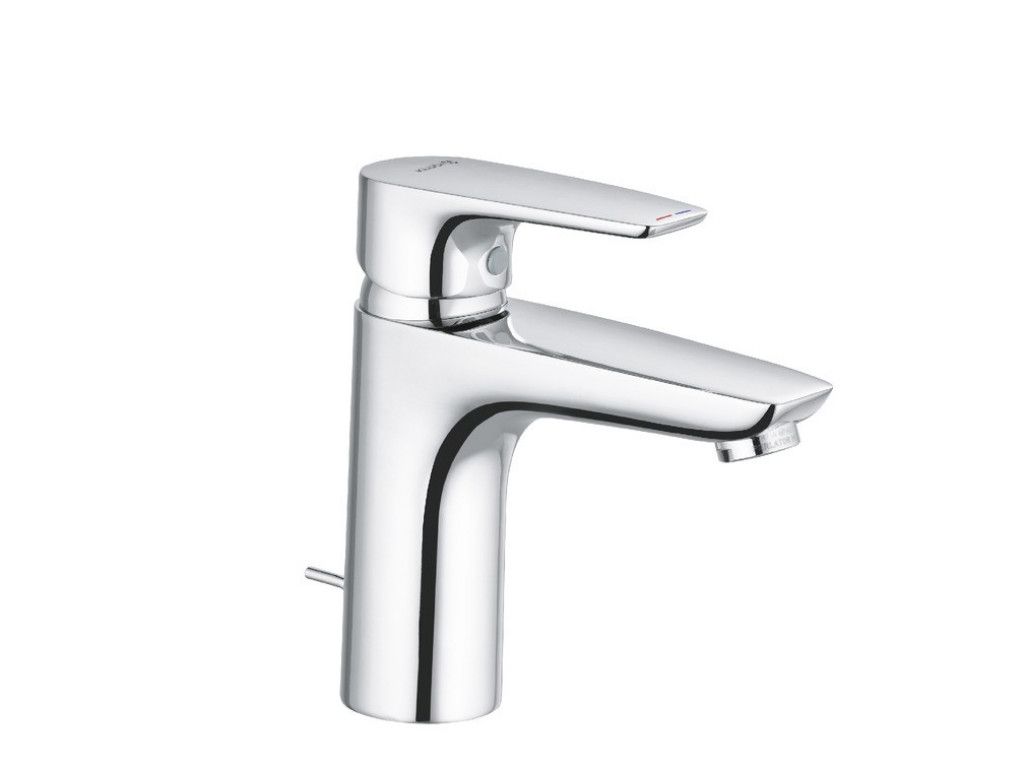 342900575 однорычажный смеситель на умывальник 100 DN 15 KLUDI PURE&SOLID хром 