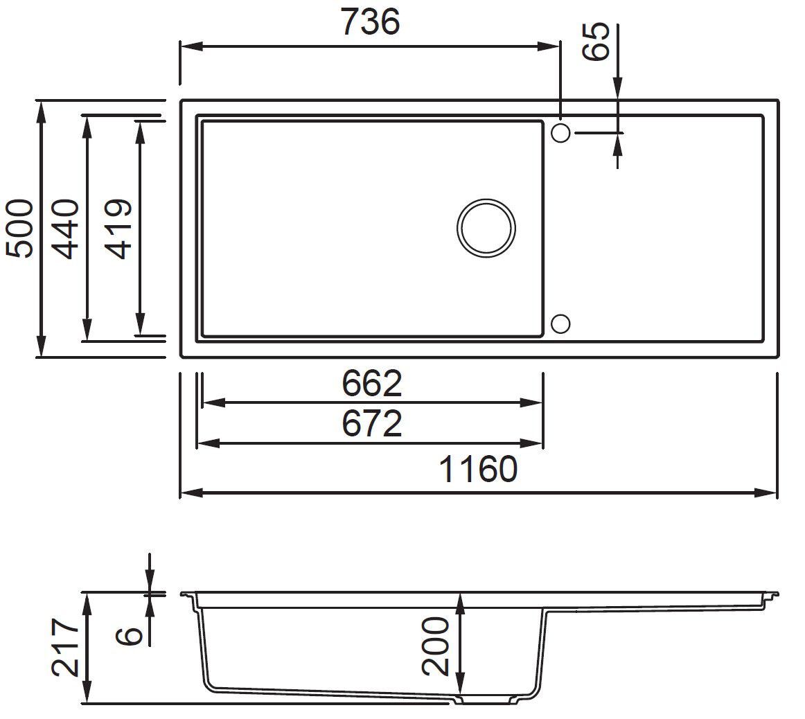 Lavello workstation in Keratek Elleci SINTESI ARCH-00054444 - Вид №7