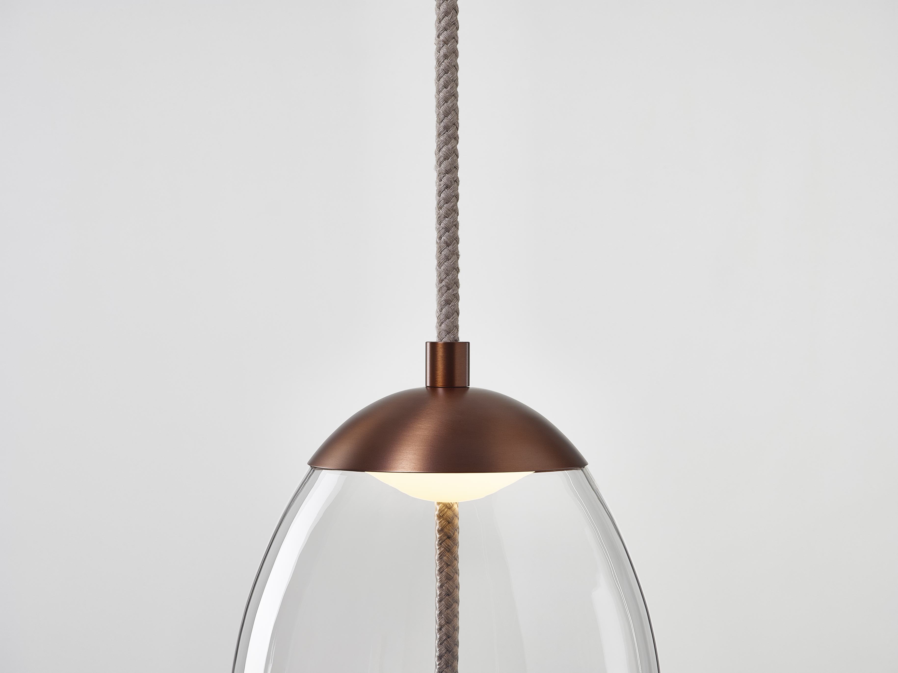 Выдувное стекло светодиодный подвесной светильник BROKIS Узел ARCH-00114866 - Вид №28