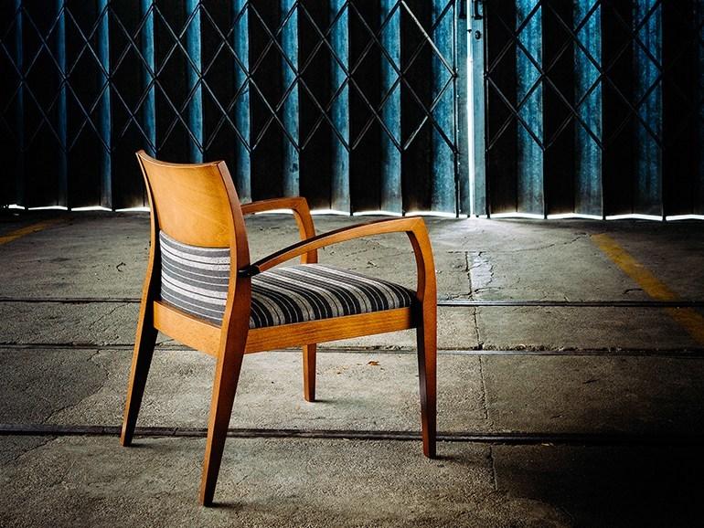 JMS Кресло из ткани с подлокотниками Elie M 63e - Вид №2