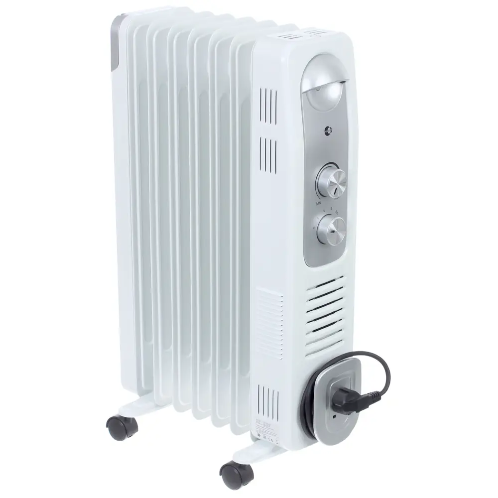 Обогреватель масляный Equation с механическим термостатом 1900 Вт 5 секций STLM-2170758 - Вид №1