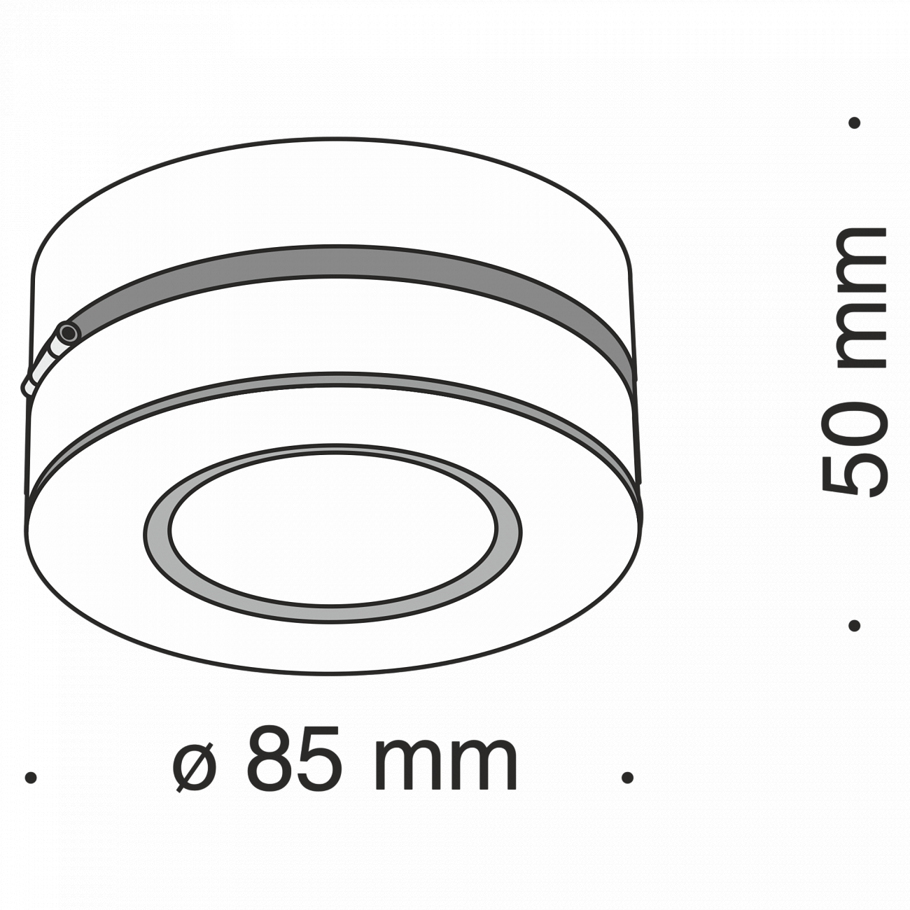 Спот потолочный светодиодный поворотный с алюминиевым плафоном 5 см белый Alivar C022CL-L7W TECHNICAL CEILING & WALL 00-3957005 Белый  - Вид №5