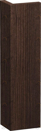 LC589905353 L-Cube Доборная планка для шкафчика L-Cube Каштан темный, декор Duravit
