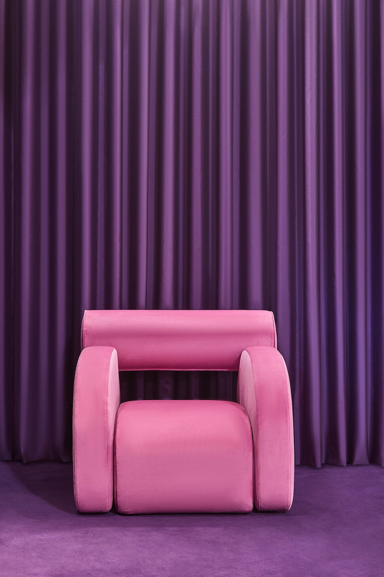 Тканевое кресло с подлокотниками Paolo Nesi DEMONTE MOI ARCH-00044358 - Вид №2