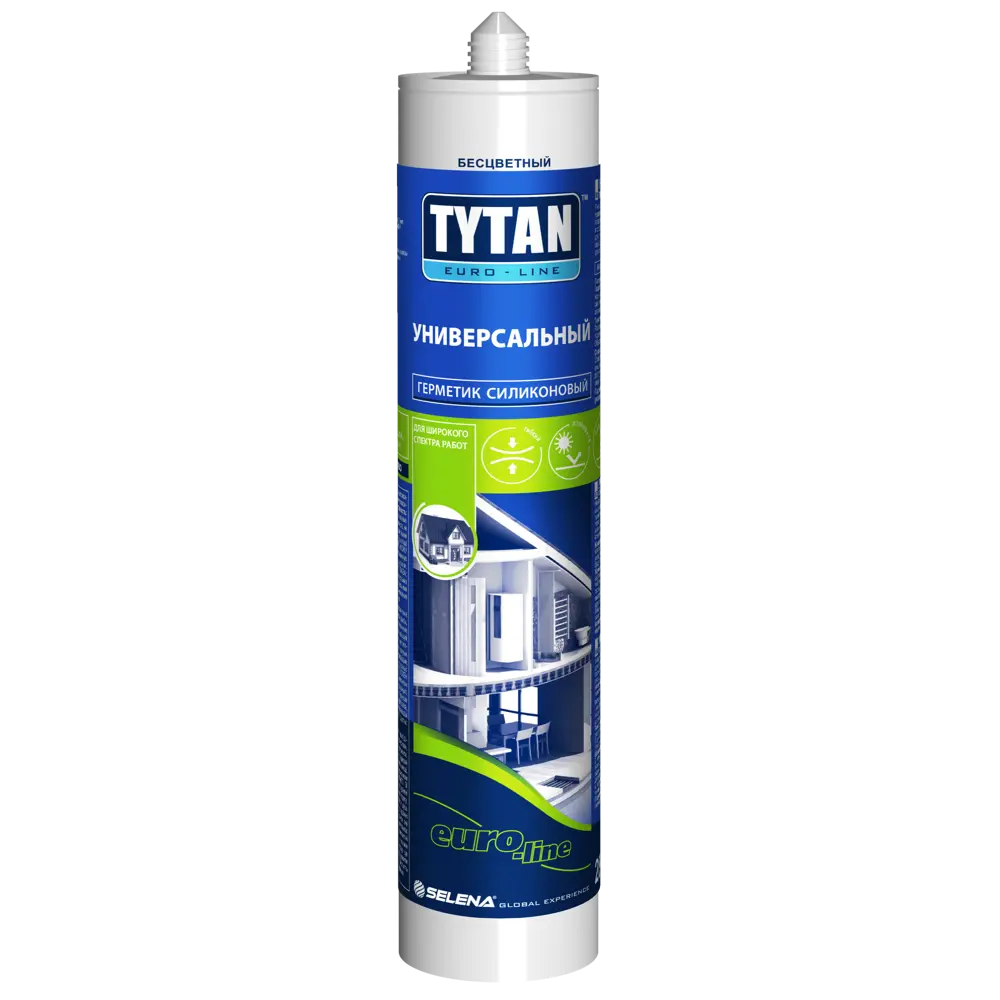 Герметик силиконовый Tytan универсальный уксусный бесцветный 280 мл STLM-2092097