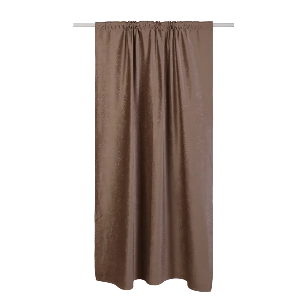 Штора на ленте Imon 160x280 см цвет бежевый 83406868 STLM-2177140 INSPIRE 
