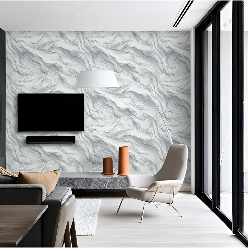 Erismann Mira: Флизелиновые обои серого оттенка для стильного интерьера 89375358 STLM-0825971 - Вид №5