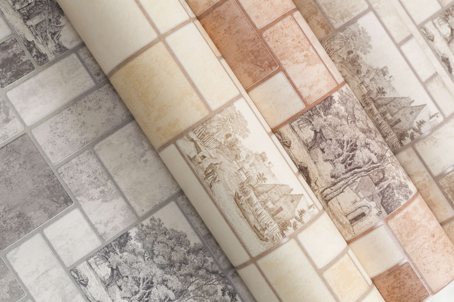 Рулон обоев основа Бумажная HC11011-21 Home Color Мин. заказ 16 рулонов HC1101121 - Вид №3