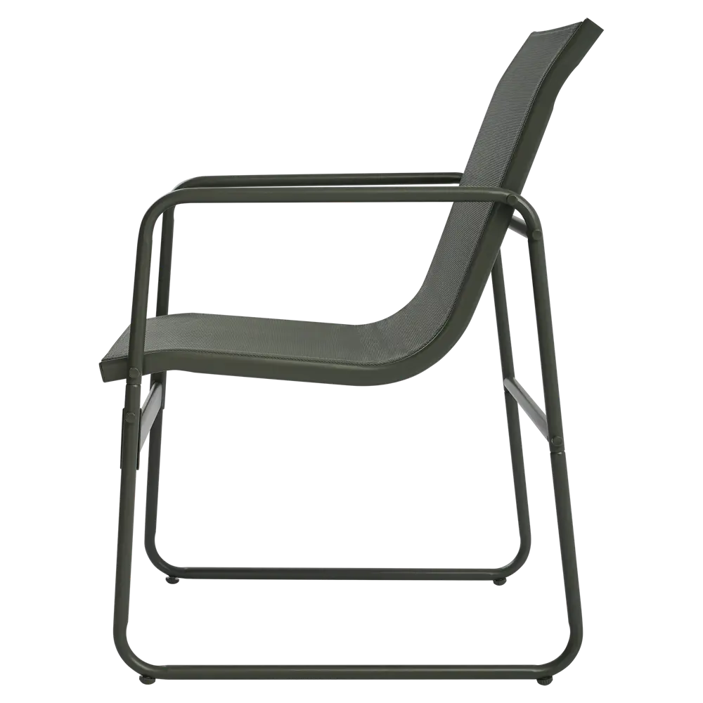 Садовое кресло без подушки BEGINIA Tomari 2 шт 50x60x82.5 см сталь цвет зеленый STLM-2140393 - Вид №9