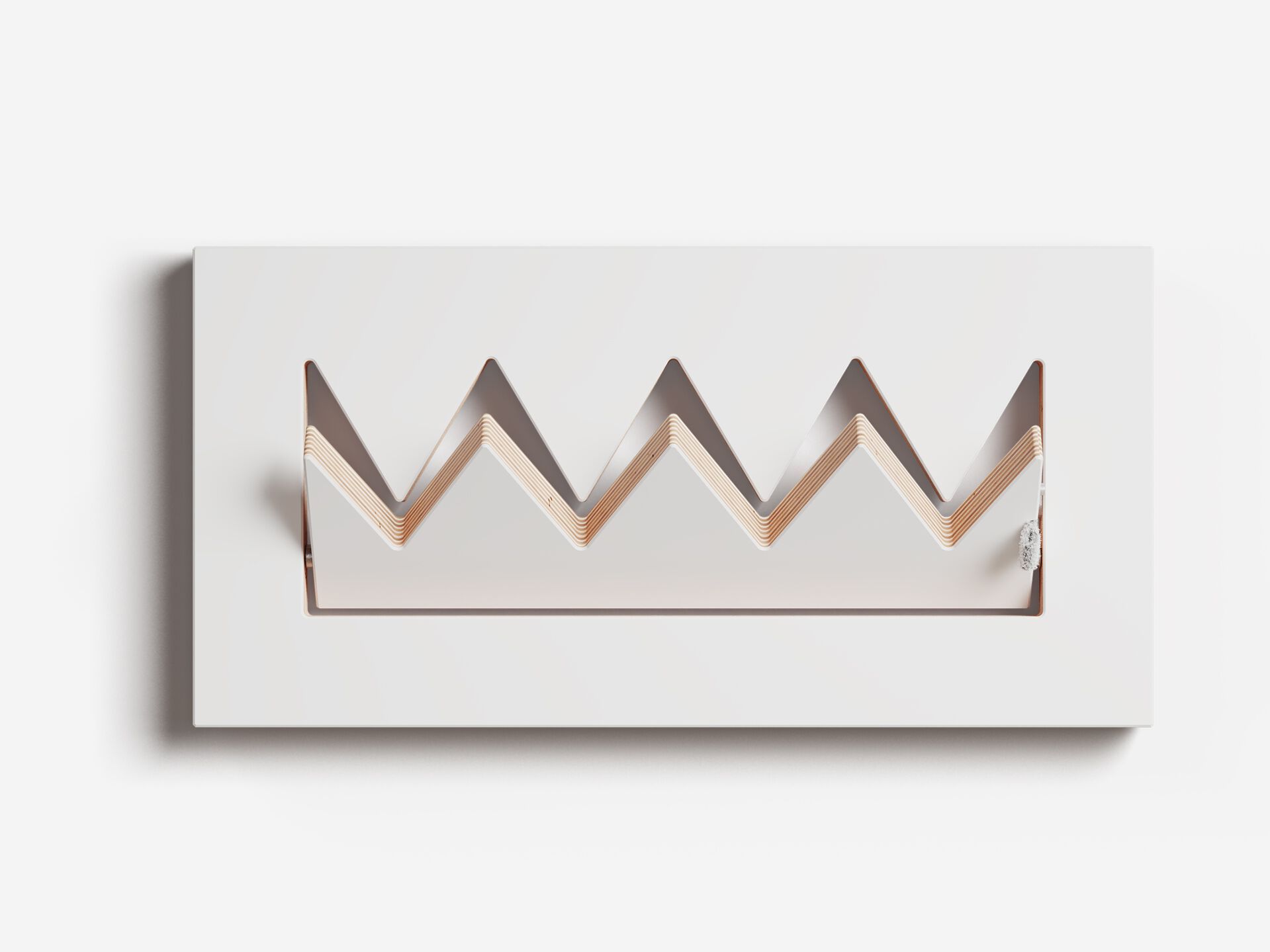 Вешалка для одежды из фанеры AMBIVALENZ Fläpps Crownhäng 40x20-1 ARCH-00070226