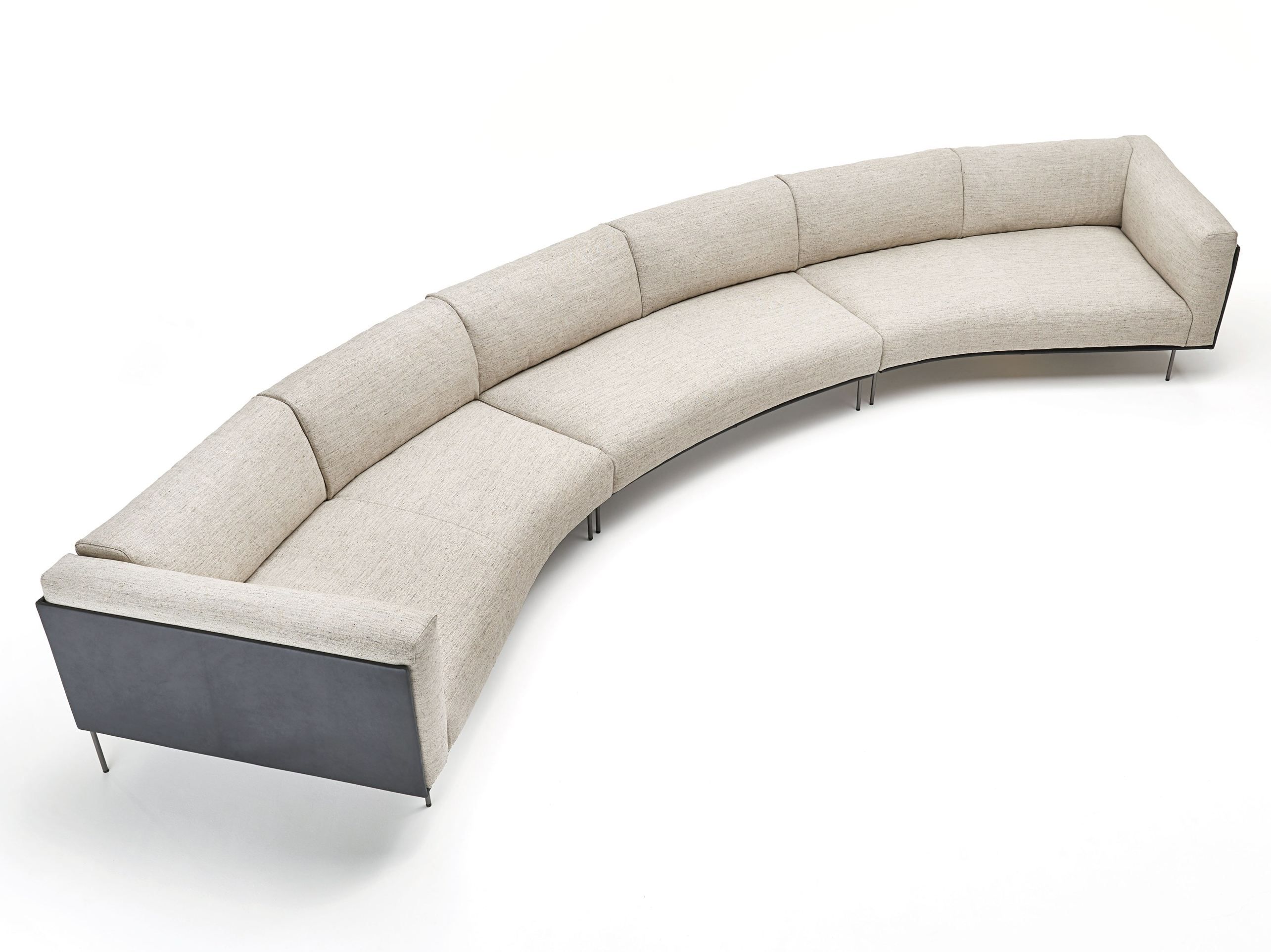 Ткань изогнутый съемный диван Living Divani Rod ARCH-00018168