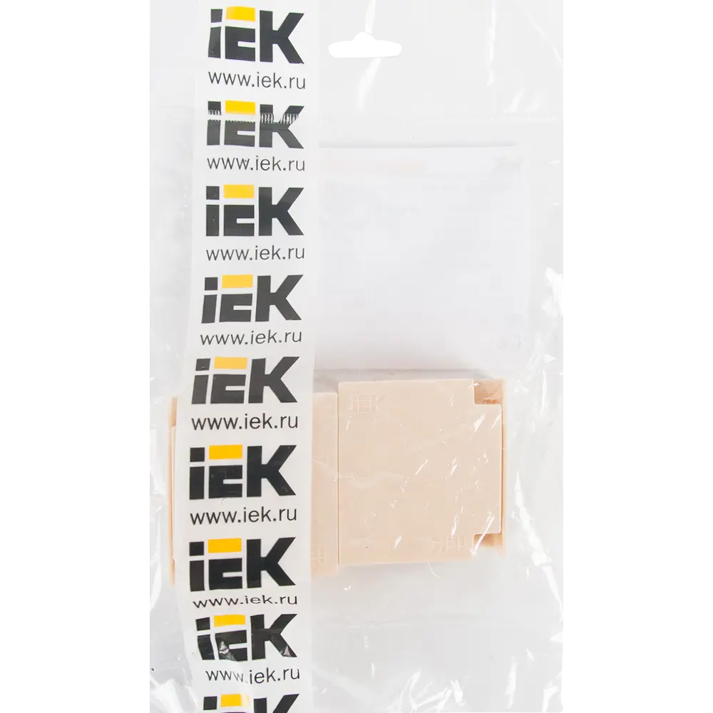 Тройник для кабель-канала IEK 40x25 мм цвет сосна 4 шт. 82411311 STLM-2202895  - Вид №1