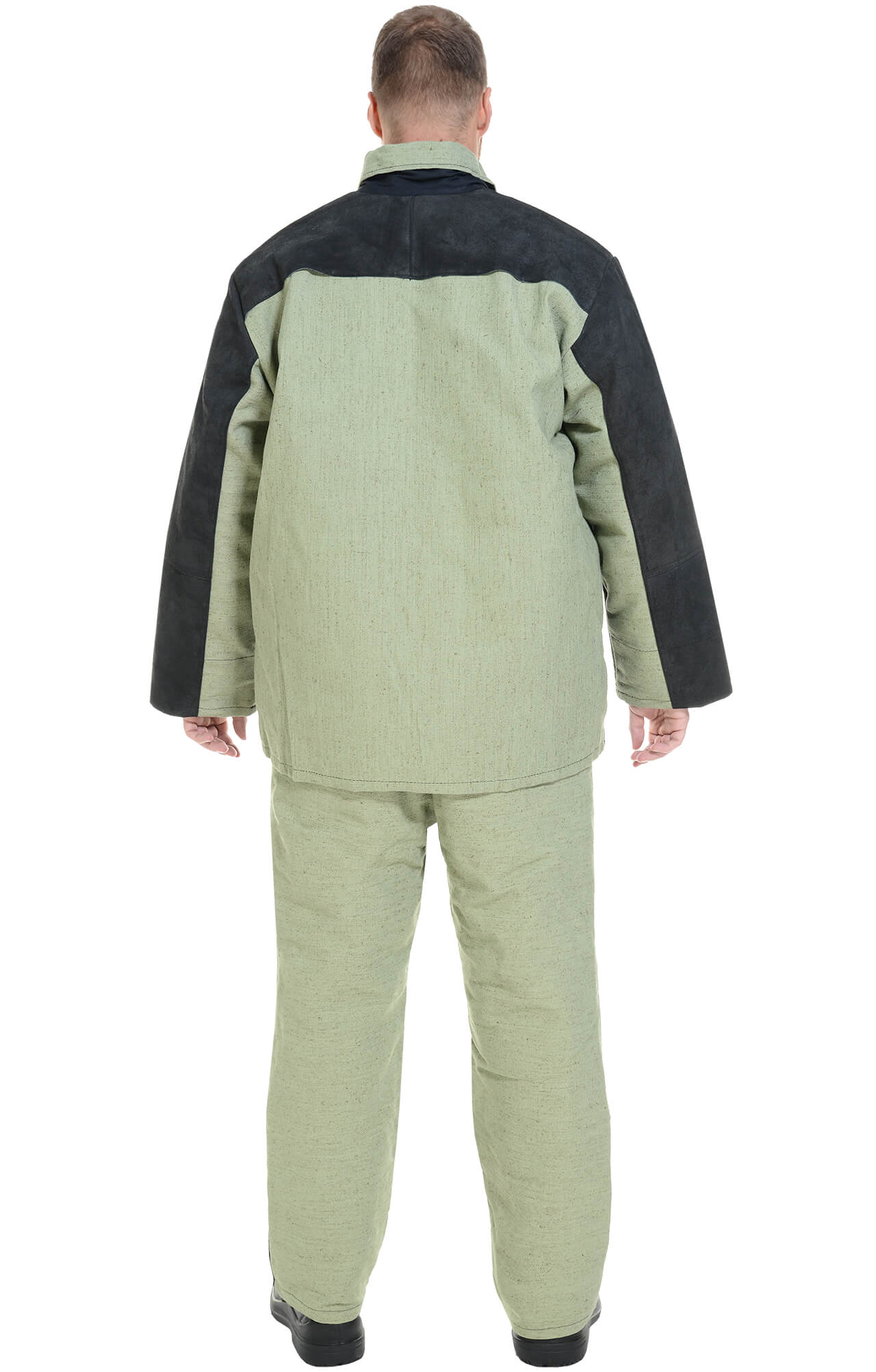 5041833 Костюм брезентовый комбинированный cпилком со съемным утеплителем  Одежда для сварщиков  размер 44-46/170-176 Спецодежда  - Вид №8