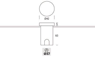 ONOK Lighting Светодиодная лестница из матового стекла Topo sun-id-1357202 - Вид №1
