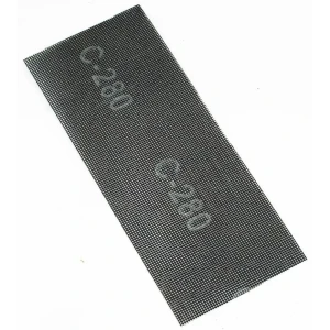 Лист сетчатый шлифовальный водостойкий Bohrer Р280 115x280 мм