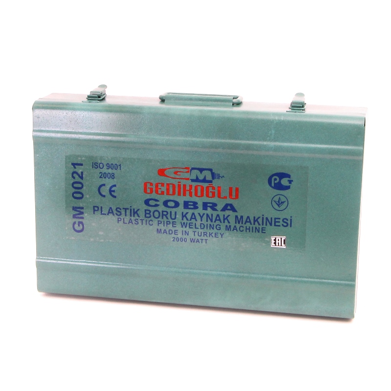 Набор монтажный GM Cobra для сварки PPR-труб 2000 Вт 50-125 мм, рулетка GM0021