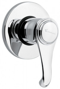 6009NC Внутристенный смеситель Tiffany, цвет черный-хром