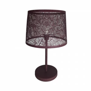 Лампа настольная бордовая Seven Fires "Карвед" 39101.04.68.01C SEVEN FIRES КАРВЕД 00-3907799 Фиолетовый