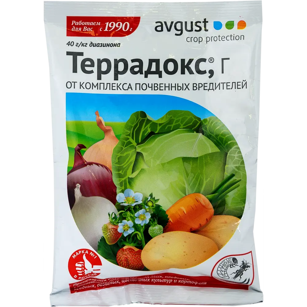 Средство для защиты садовых растений от почвенных вредителей «Террадокс» 100 г 15187357 STLM-2060550 Santreyd 